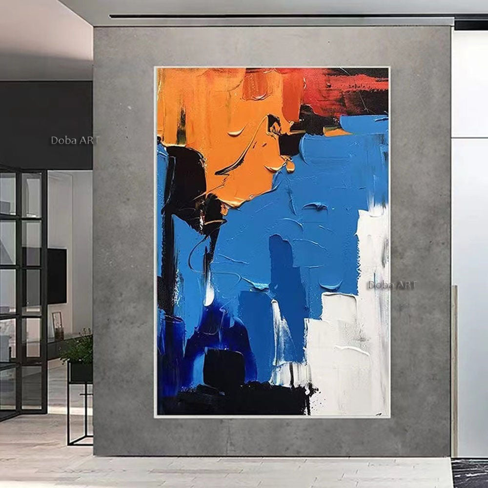 Handmade Abstract Oil Painting On Canvas Modern Oil Painting Hand Painted Large Wall Art Home Decor Living Room hallway bedroom luxurious decorative painting