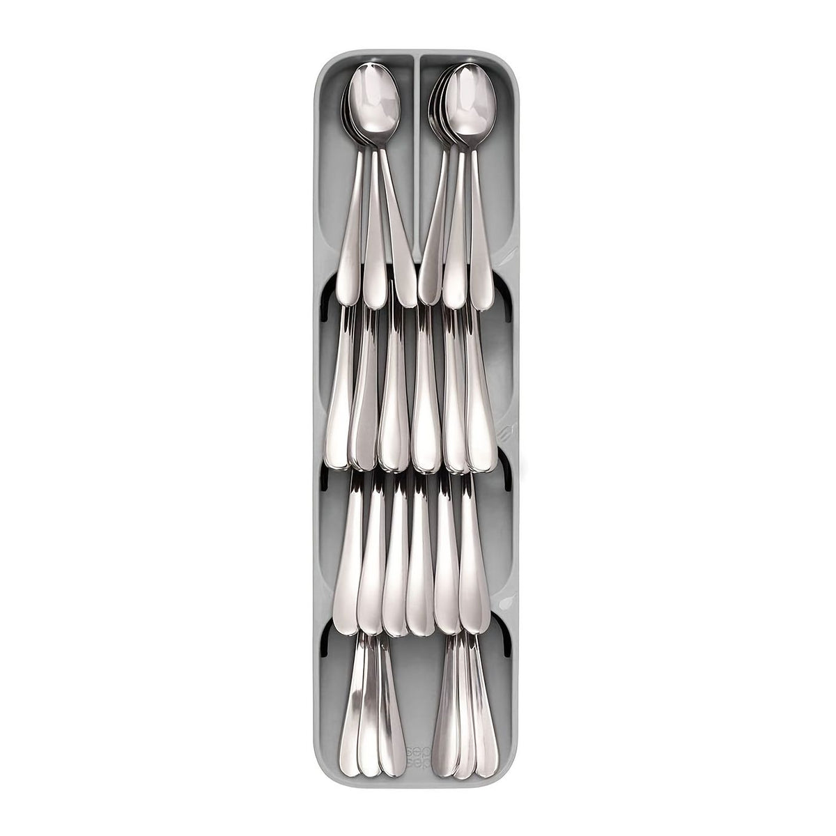 1pc Multifunctional Knife And Fork Compartment Storage Box; Cutlery Spoon Box Knife And Fork Divider Organizer; Kitchen Drawer Storage Box Tray; 5.5inch/4.3inch