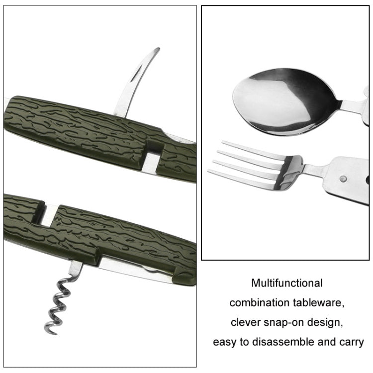 Multifunctional Outdoor Camping Detachable Folding Tableware