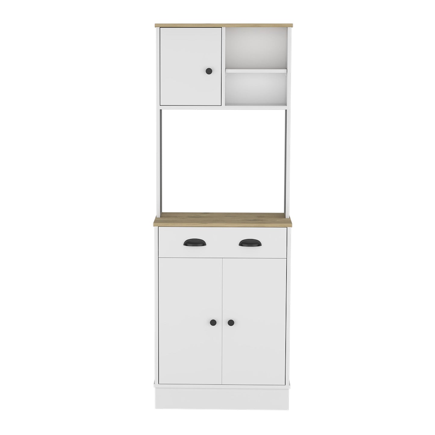 Albany Kitchen Pantry with 3-Doors Cabinet and Drawer