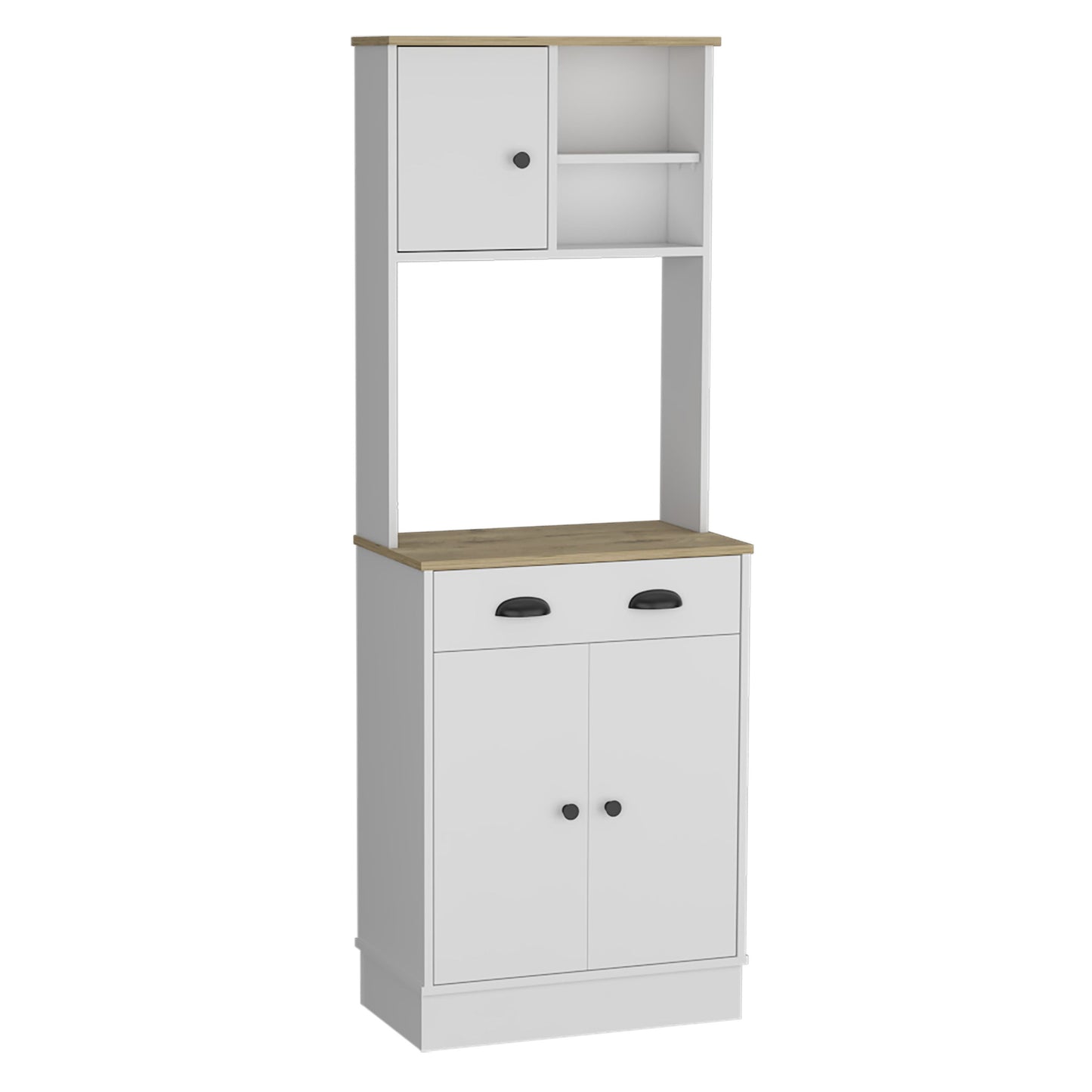 Albany Kitchen Pantry with 3-Doors Cabinet and Drawer