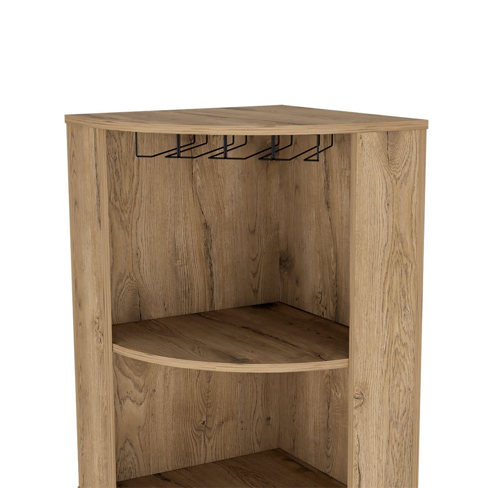 Bar Cabinet Jansen, Living Room, Macadamia
