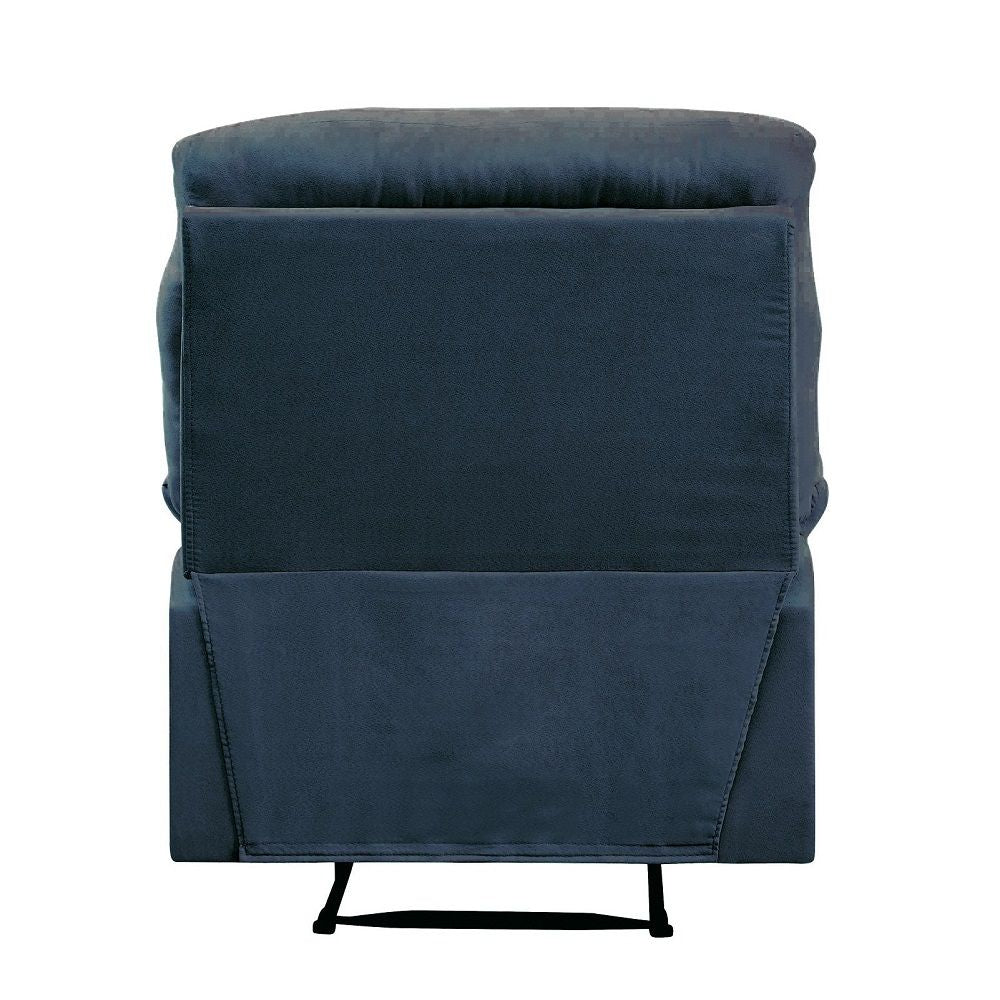 Arcadia Blue Woven Fabric Motion Recliner