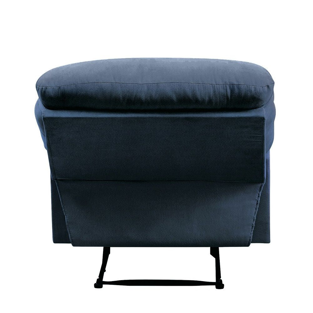 Arcadia Blue Woven Fabric Motion Recliner