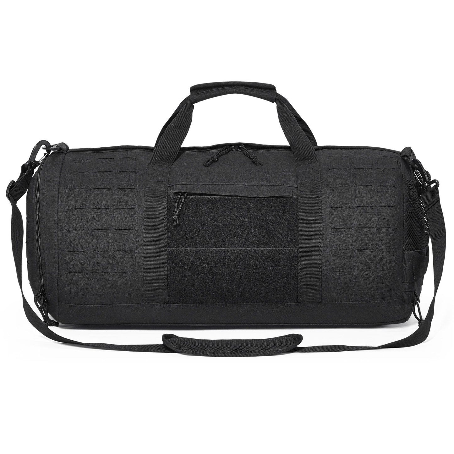 Tactical Duffle Bag 45L Gym Bag Duffle Molle Design & Shoe Compartment, Travel Weekender Bag for Men Women Workout Bag for Military, Sports, Overnight, Basketball, Tactical, Waterproof &Tear Resistant