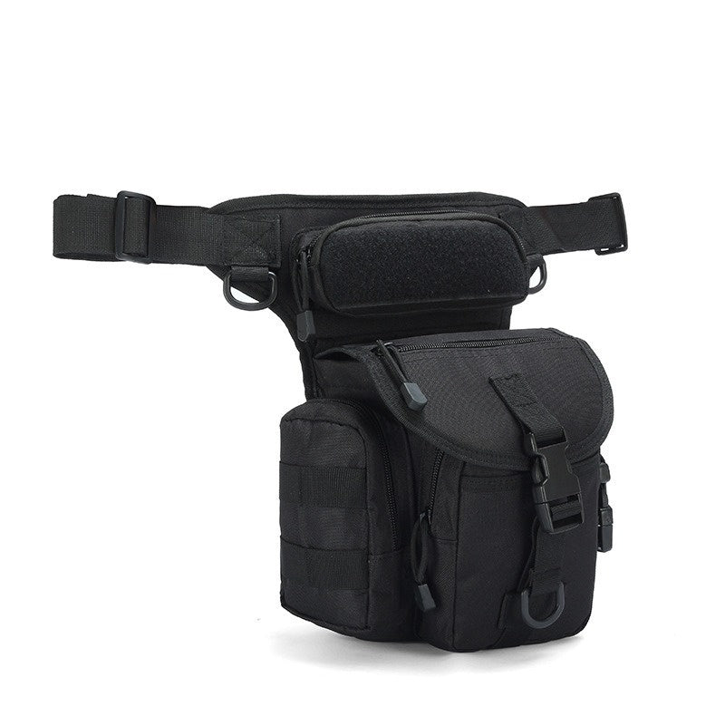 Motorcycle Crossbody Bag, Men's Leg Bag, Multifunctional Outdoor Tactical Waterproof Cell Phone Running Sports Waist Bag