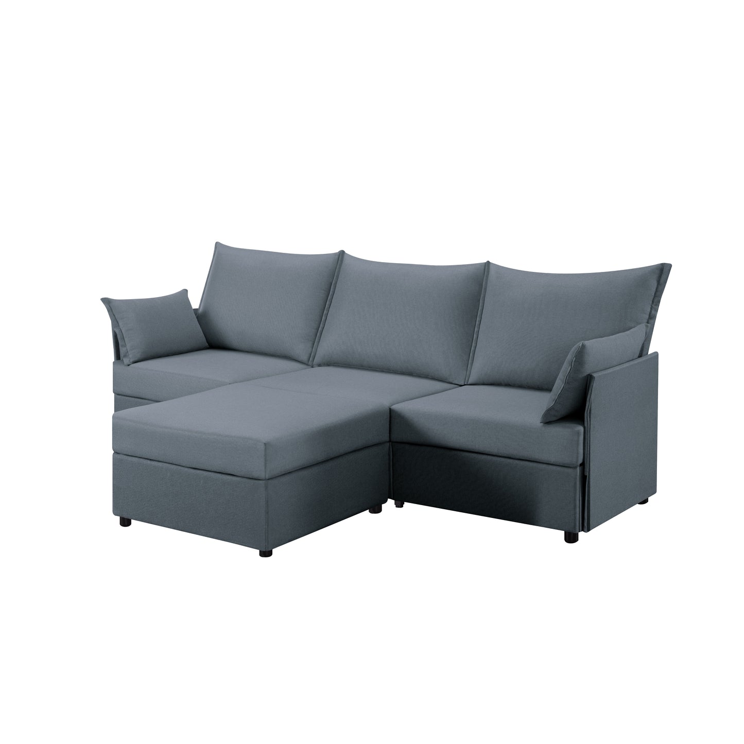 93.7' Sectional Sofa with ottoman