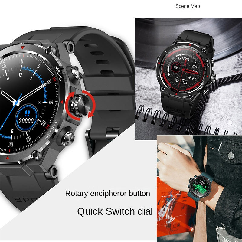 HM09 smart watch calls outdoor sports watch Heart rate Blood pressure Blood oxygen 1.32 HD display Cross border