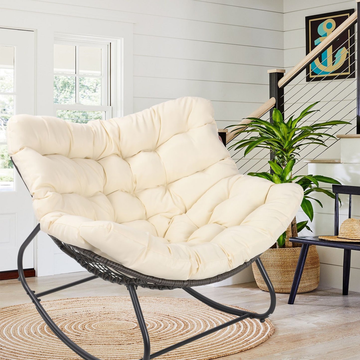 Relax Lazy Sofa Chair white
