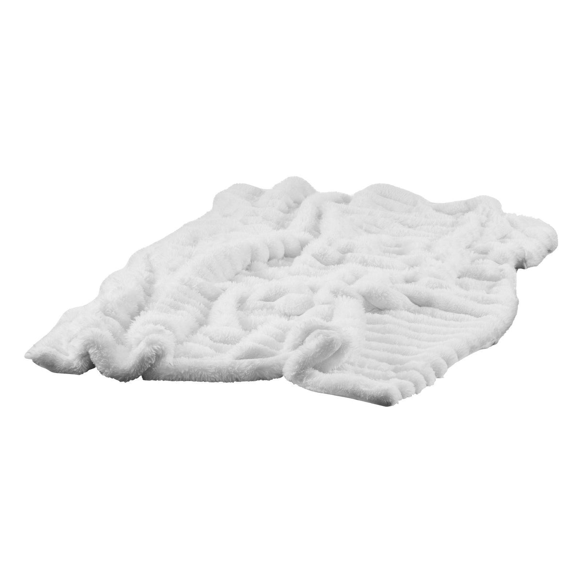 Soft Throw Blanket 50 x 60 Inches / 1270 x 1524 mm Faux Fur Cozy Bed Blanket