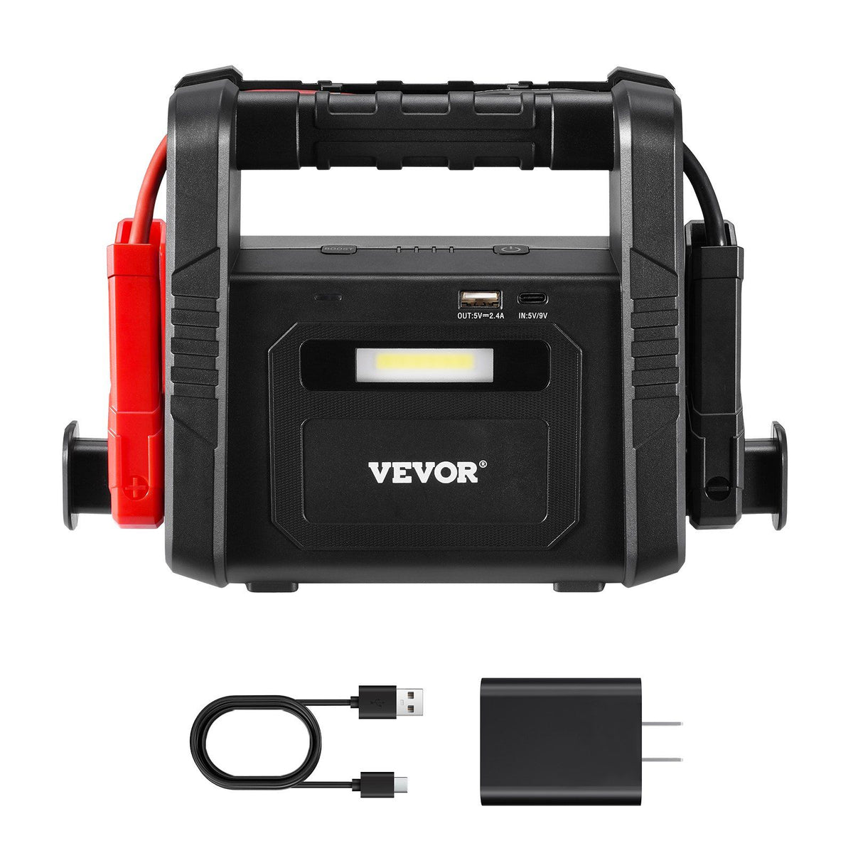 Car Jump Starter 4000A Booster Jumper Box 88.8Wh Portable Lithium Battery Pack