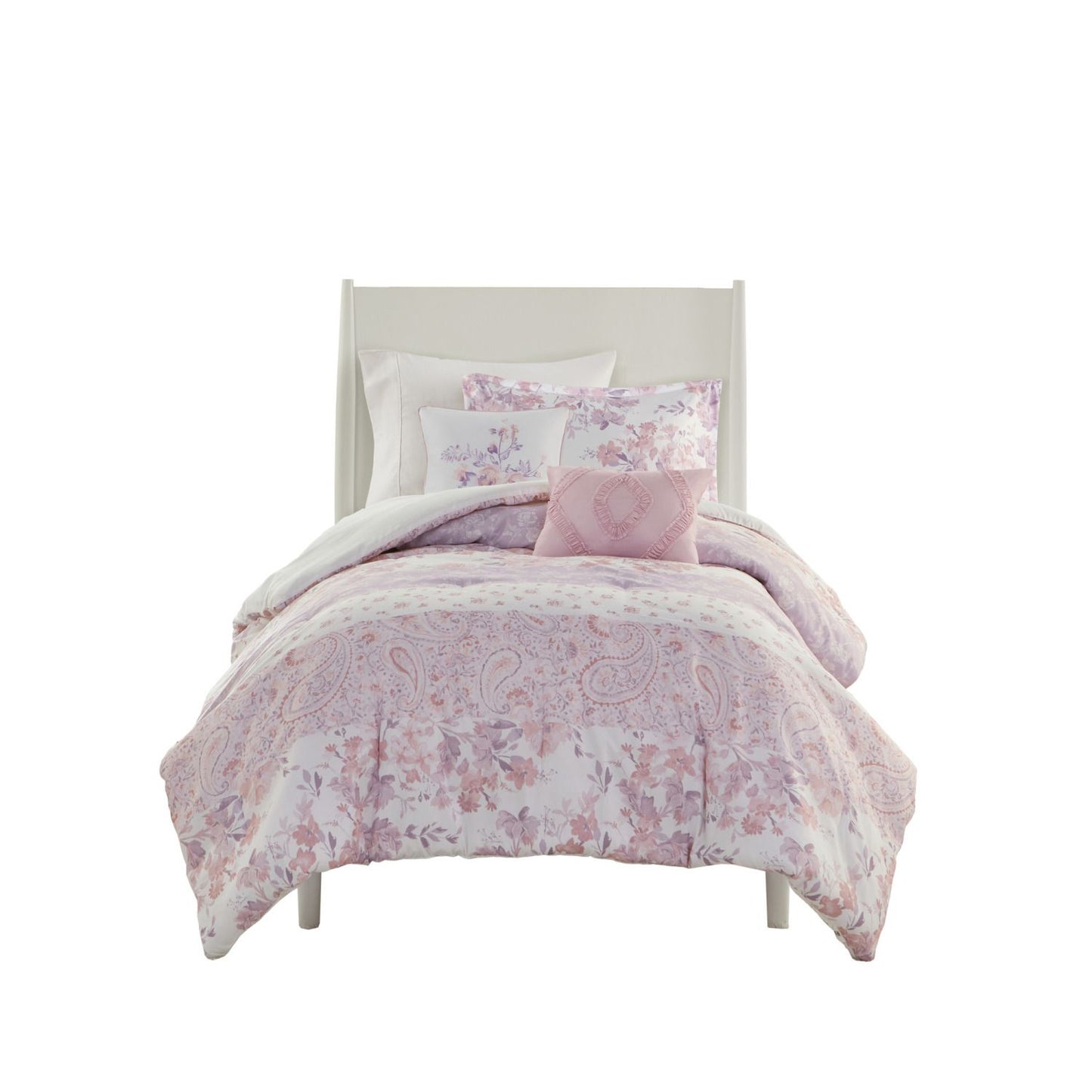 Floral Paisley Comforter Set Full/Queen