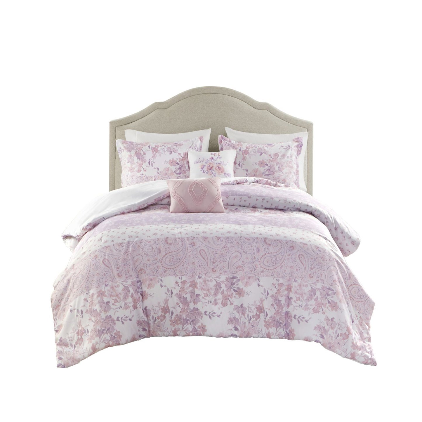 Floral Paisley Comforter Set Full/Queen