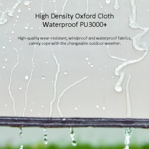 (FST-ZQ-041)Ordinary 3*4m RV Outdoor Tent Shade Portable Camping Sunscreen Rainproof Vinyl Canopy