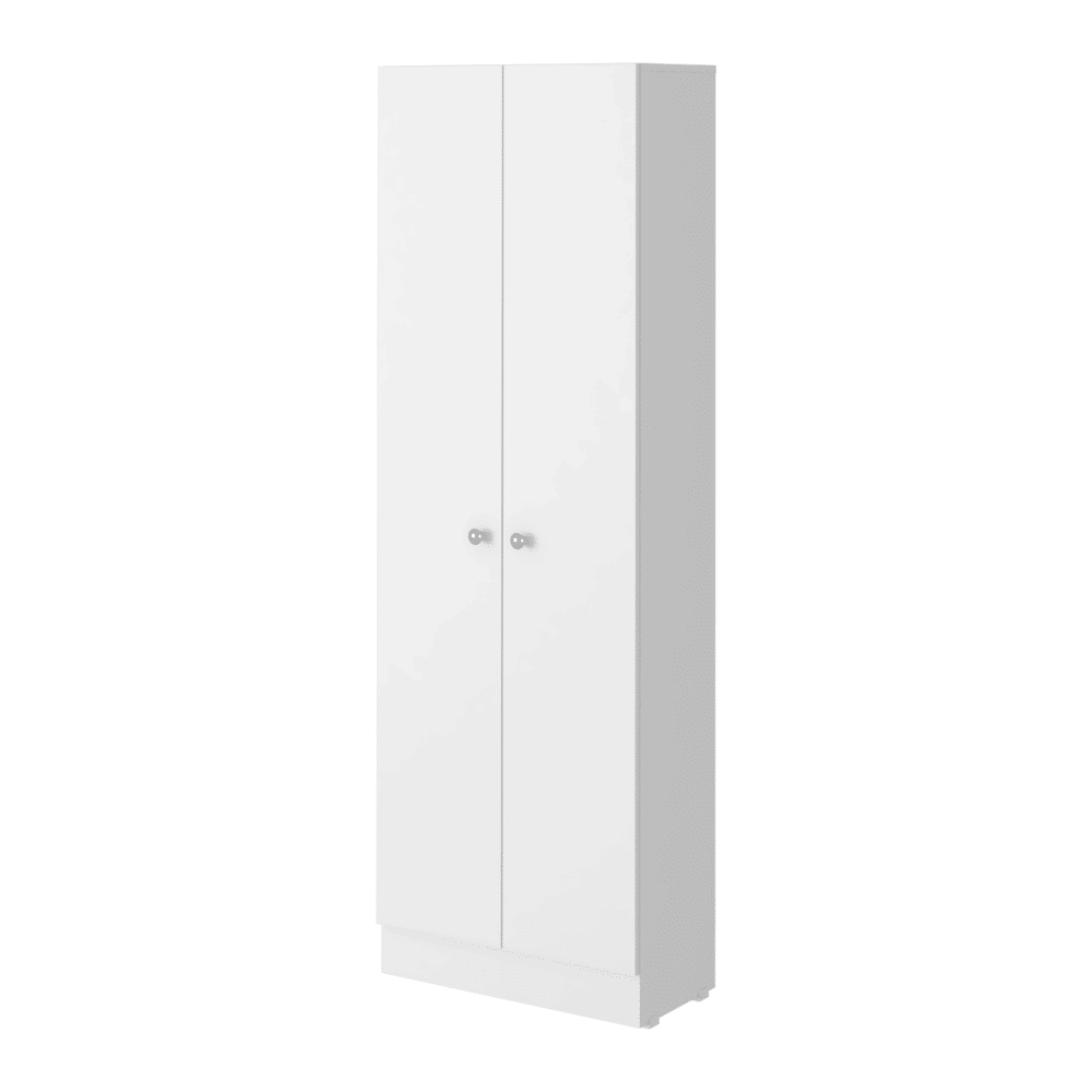 Miami 2 Piece Kitchen Set, Kitchen Island + Pantry Cabinet , White /Light Oak