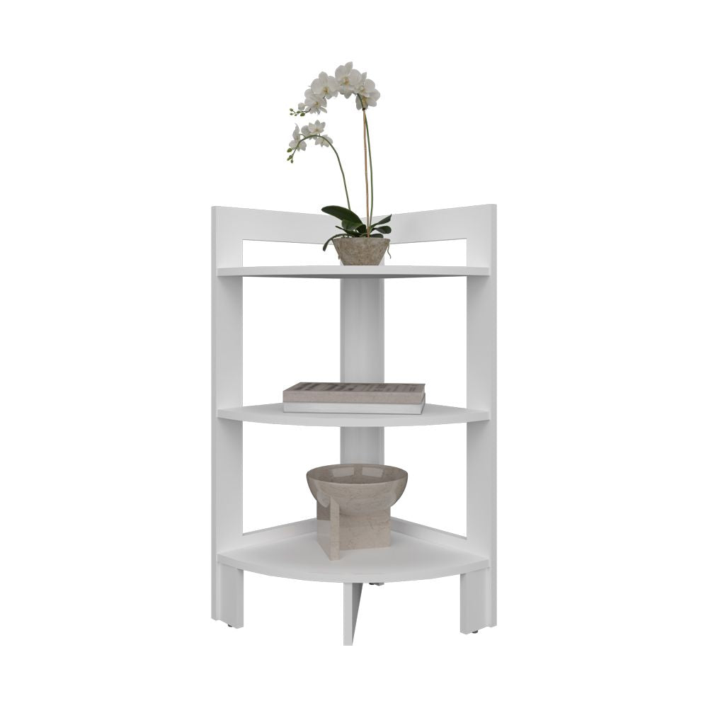 Corner Table Sharon, Living Room, White