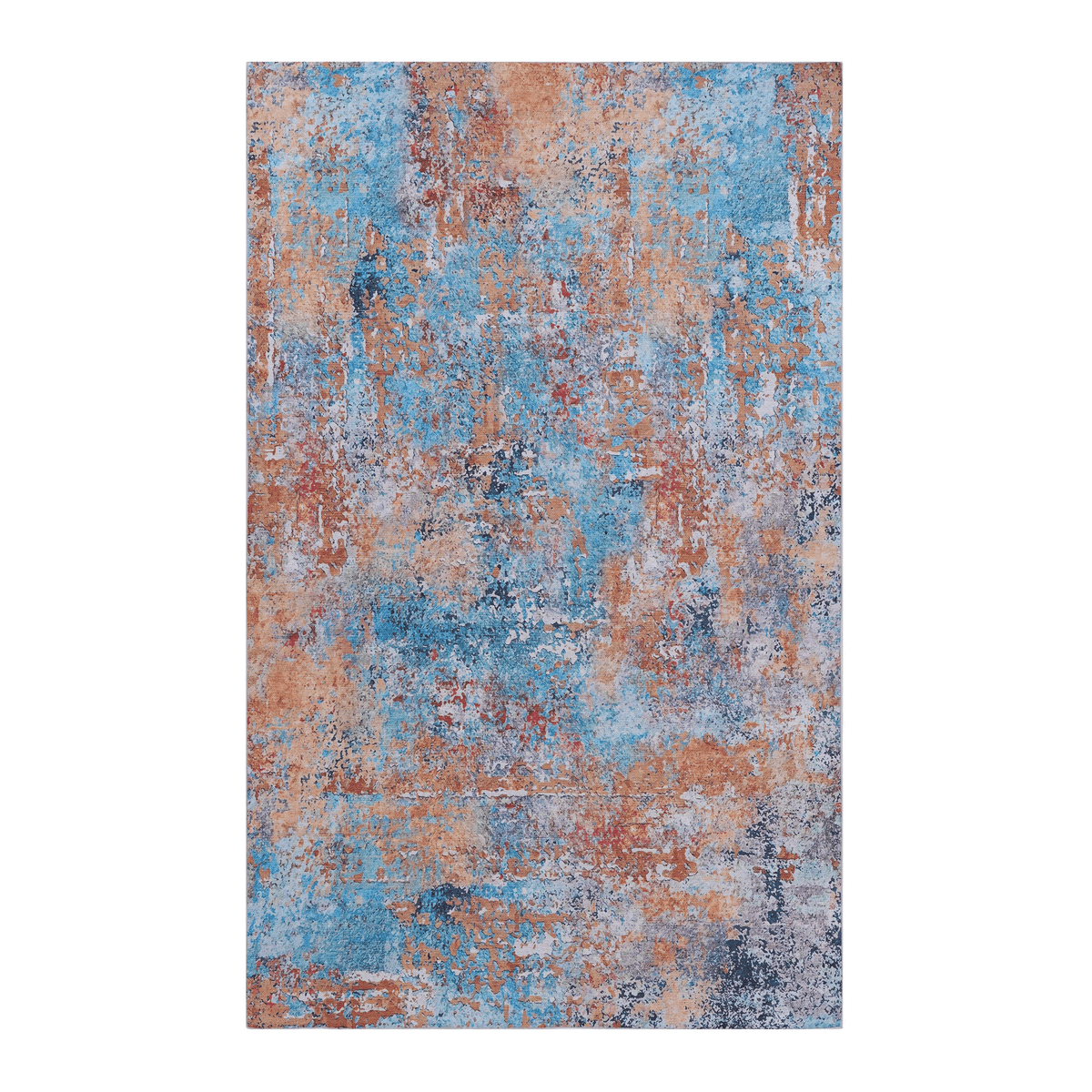 9x12 Area Rug for Living Room, Washable Rug, Low-Pile, Non-Slip, Non-Shedding, Foldable, Kid & Pet Friendly - Area Rugs for living room, bedroom, kitchen, dining room rug, (Multi, 9' x 12')
