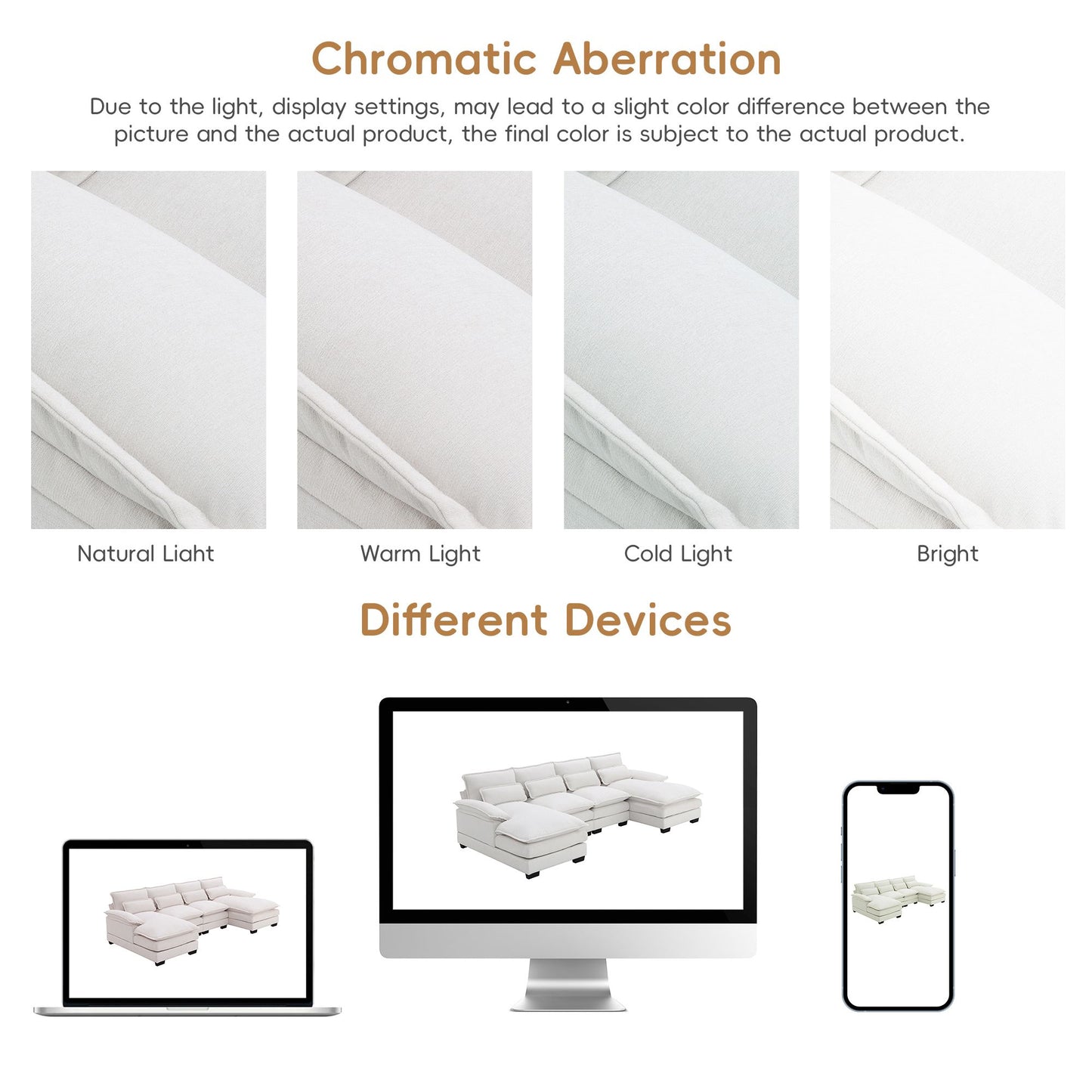 [VIDEO provided][New]109.8*55.9" Modern U-shaped Sectional Sofa with Waist Pillows,6-seat Upholstered Symmetrical Sofa Furniture,Sleeper Sofa Couch with Chaise Lounge for Living Room,Apartment,5 Color