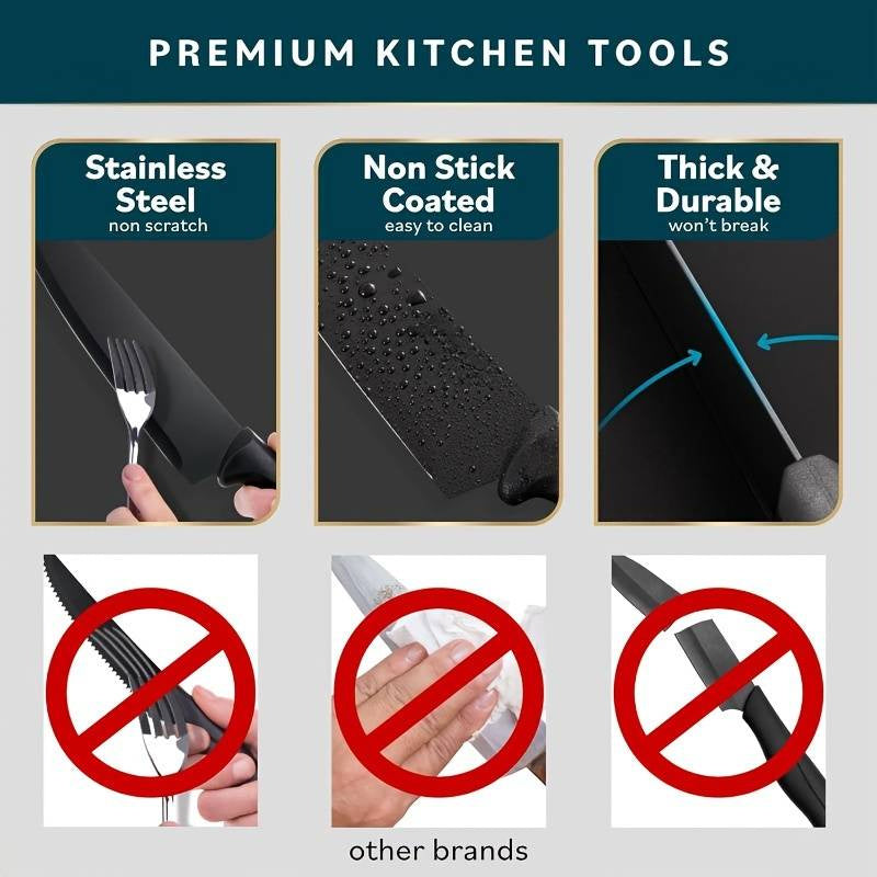 Kitchen Gifts Kitchen Knife Set with Handles