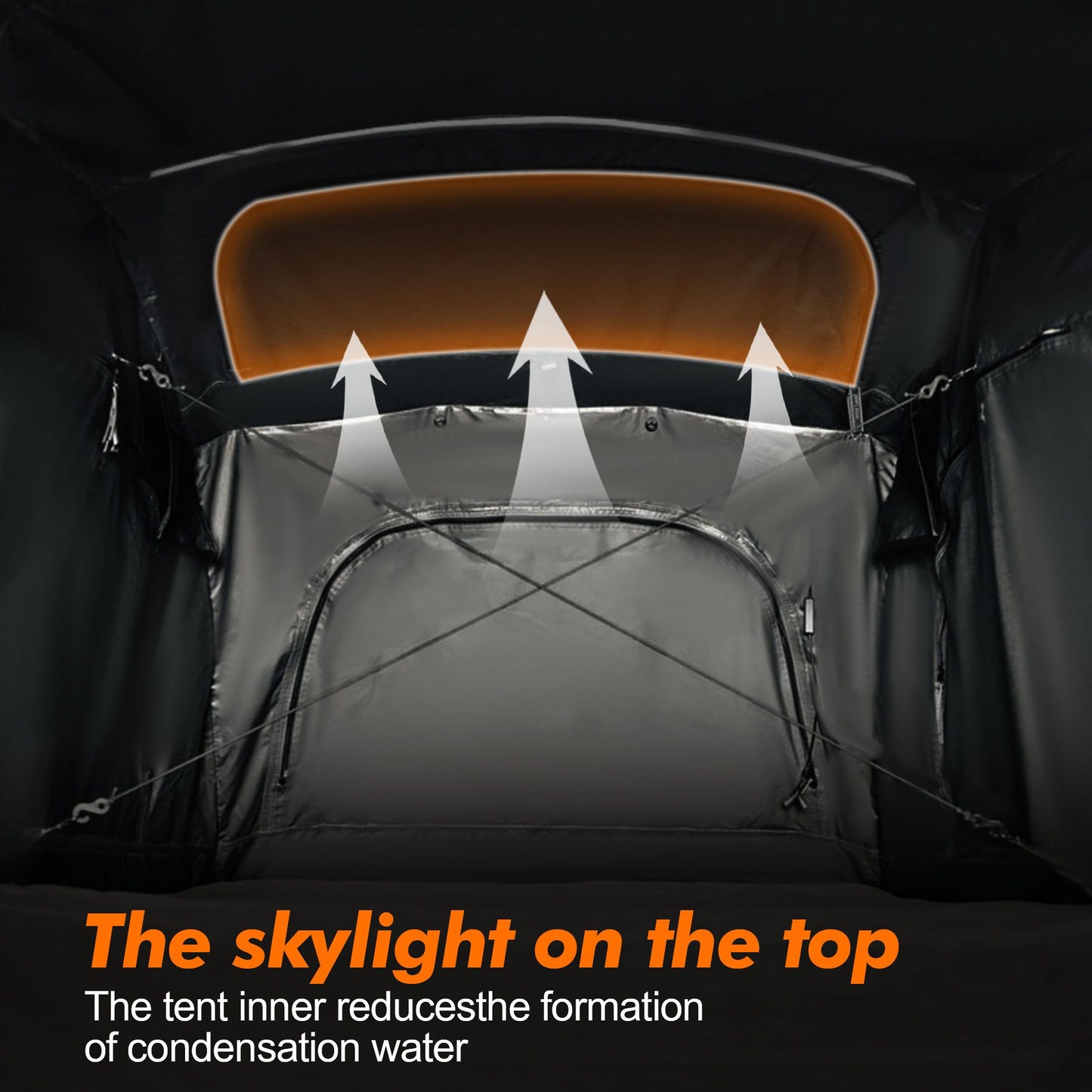 ILANDER Lite Cruiser Roof Top Tent 140cm, Entry level Overland Aluminium Fold Out Style Car Roof Tent for Sedan Van SUV Truck Camping Waterproof,Windproof ,Sturdy