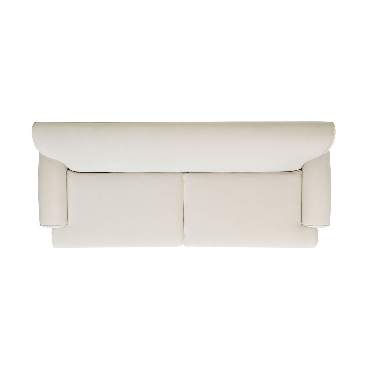 Alana 88" Lawson Two-Cushion Tightback Sofa, French Beige Performance Velvet