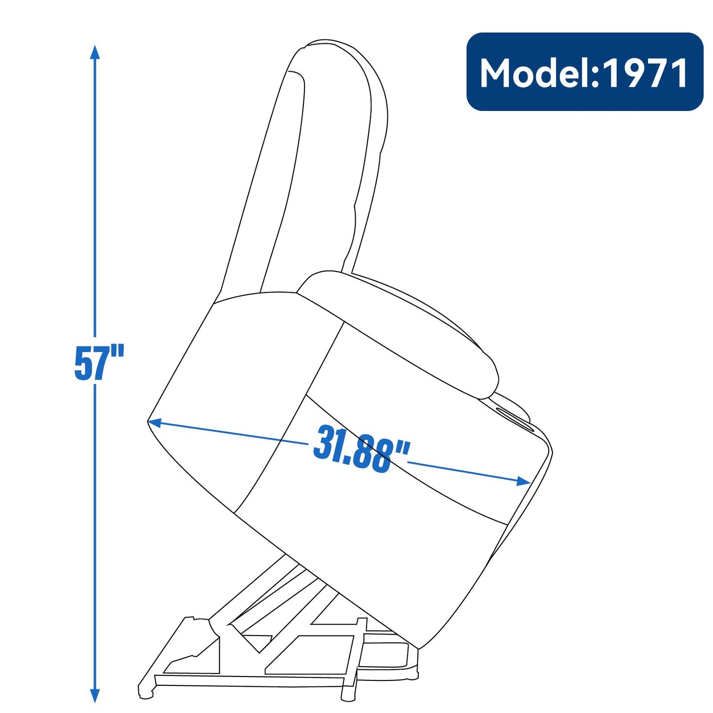 Large Power Lift Recliner Chair with Massage and Heat for Elderly, Overstuffed Wide Recliners, Heavy Duty Motion Mechanism with USB and Type C Ports, 2 Steel Cup Holders, Brown