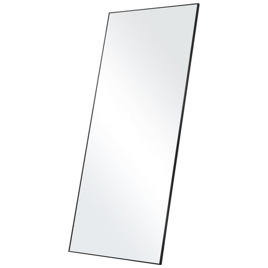 VEVOR Full Length Mirror, 71'' x 31'', Extra Large Standing Hanging or Leaning Rectangle Floor Mirror with Tempered Glass Aluminum Alloy Frame, Full Body Dressing Mirror for Living Room Bedroom, Black