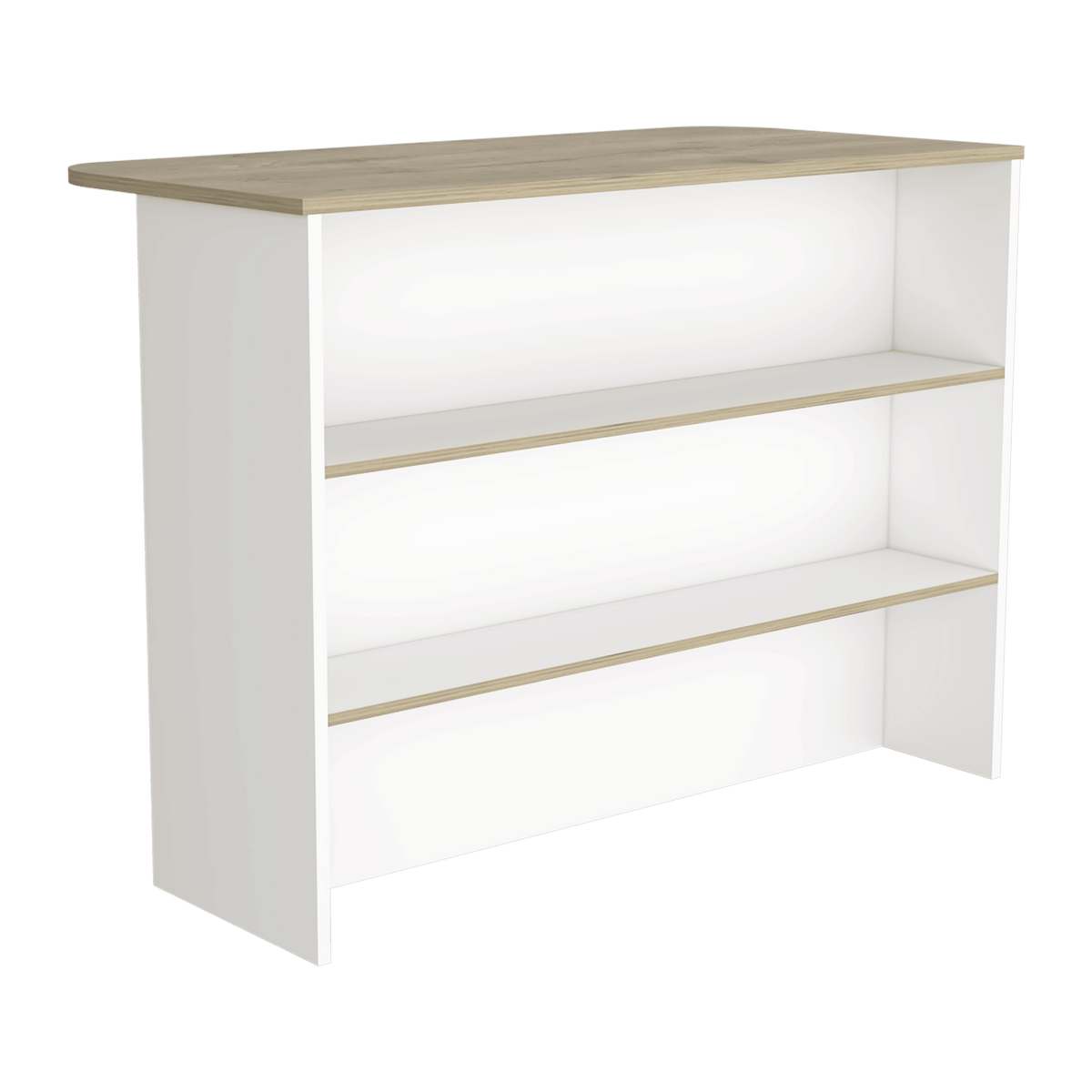 Kitchen Bar Dayton, Kitchen, White / Light Pine