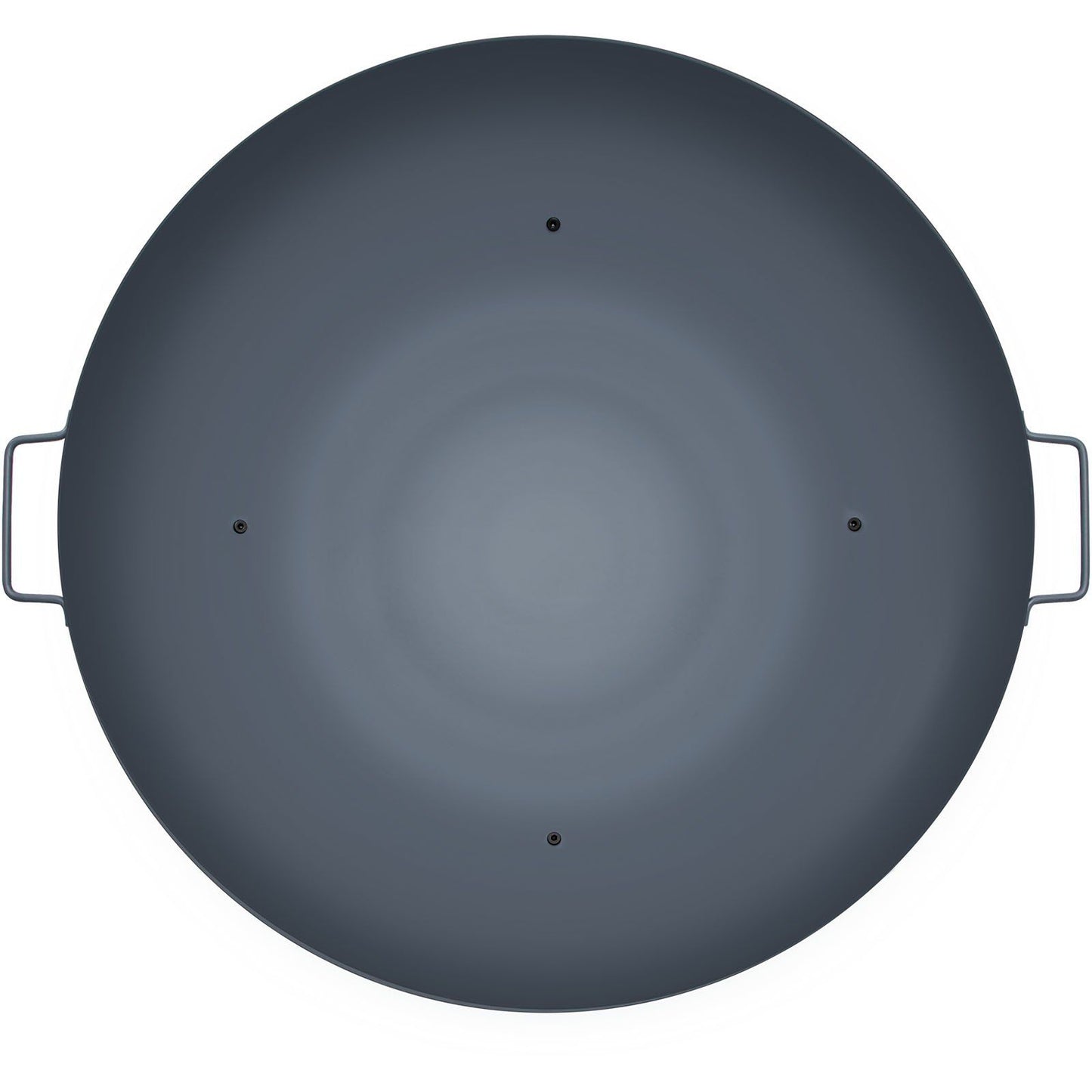 VEVOR Fire Pit Bowl, 34-Inch Diameter Round Carbon Steel Fire Bowl, Wood Burning for Outdoor Patios, Backyards & Camping Uses, with A Drain Hole, Portable Handles and A Firewood Stick, Black