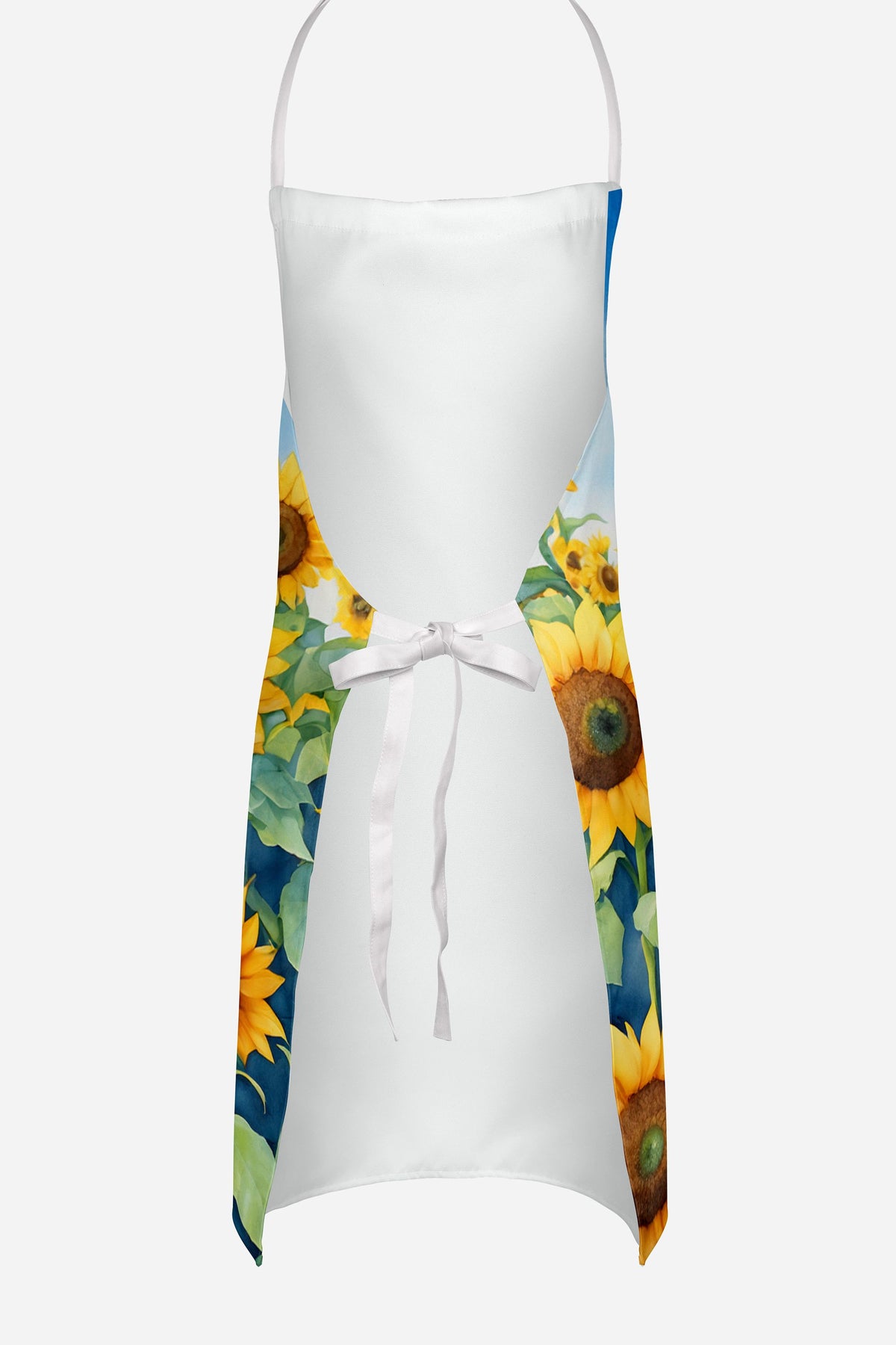 Lakeland Terrier in Sunflowers Apron Cooking Kitchen Server Baking Crafts Gardening for Adult Women Men, Unisex, Large, Multicolor