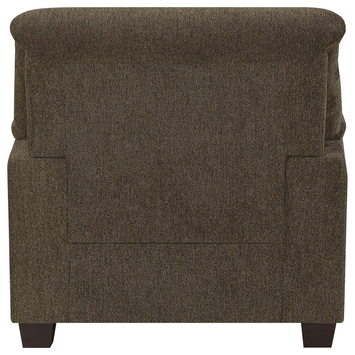 Brown Pillow Top Arm Chair