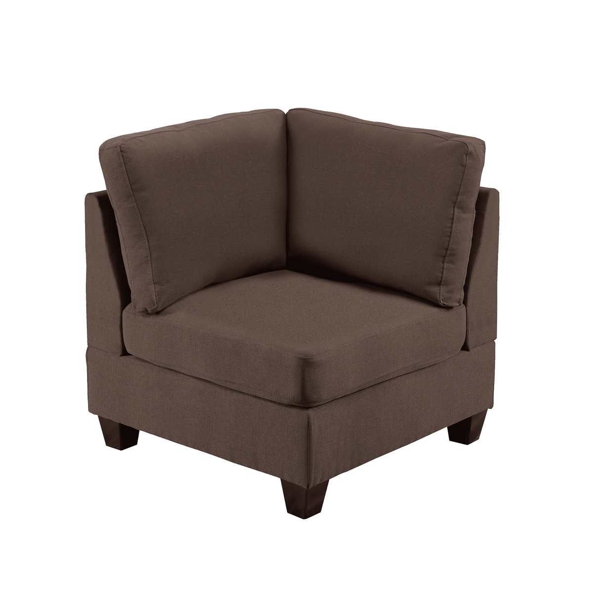MODULAR SET - 2PC in Black Coffee