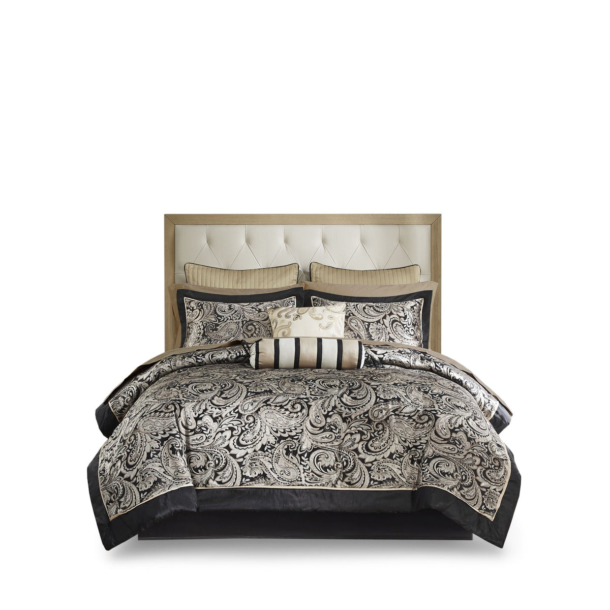 12 Piece Comforter Set with Cotton Bed Sheets