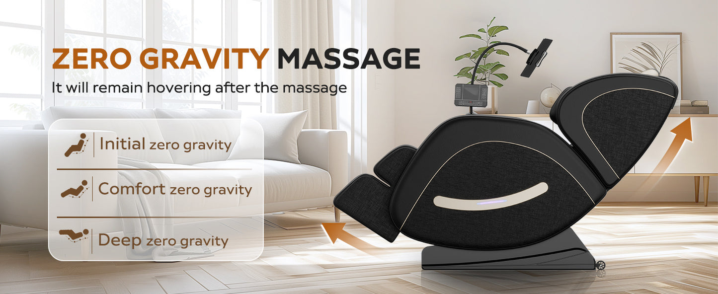 Massage Chair Recliner with Zero Gravity with Full Body Air Pressure