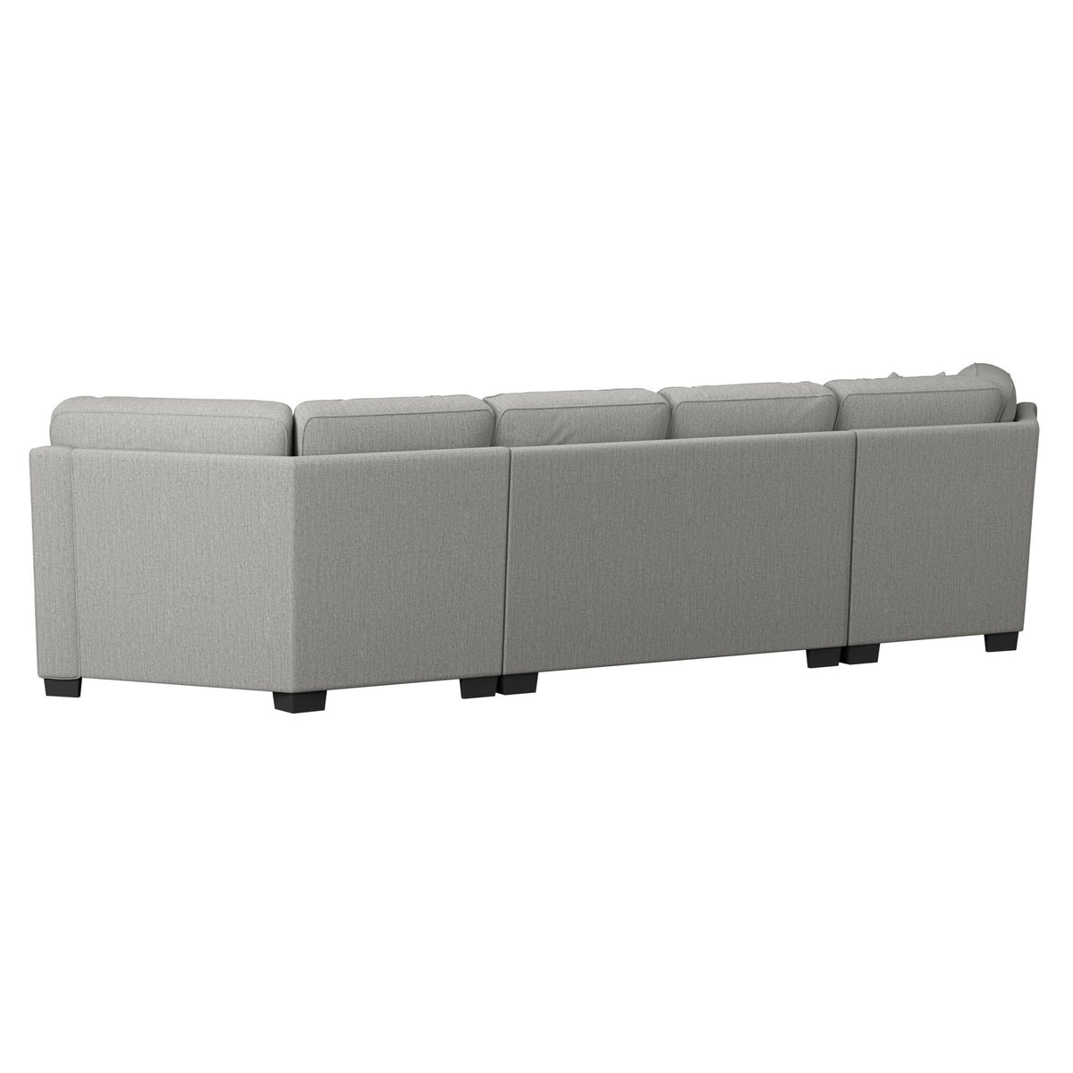 Wallace & Bay Berza Gray Cuddler Sectional