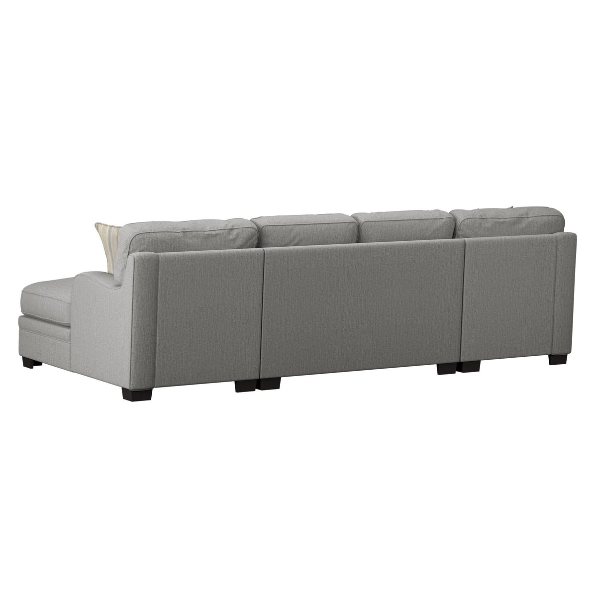 Wallace & Bay Berza Gray U-Shaped Sectional
