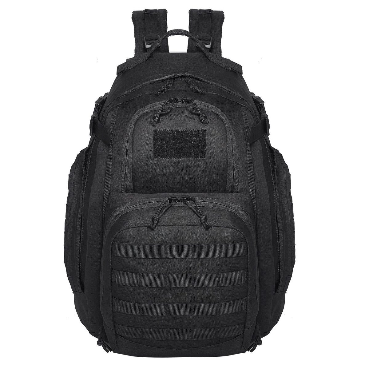 Vevor Tactical Backpack 40L Military Backpack with Molle Mode & Sponge Pad Army Assault Pack Bug Out Bag Camping Trekking Outdoor Rucksack Daily EDC Backpack, Black
