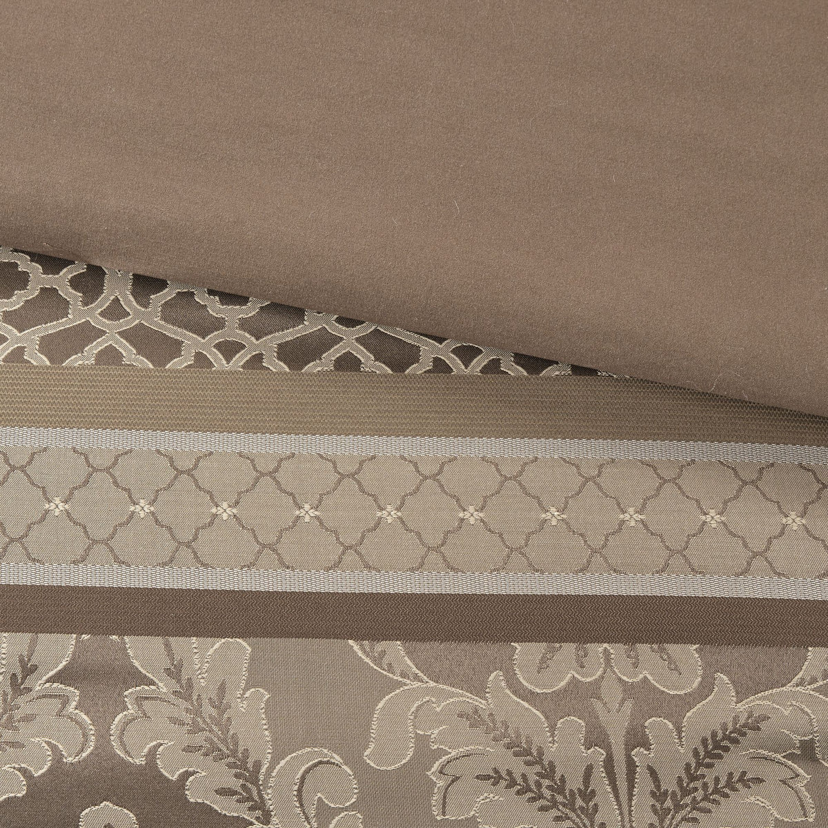 7 Piece Jacquard Comforter Set