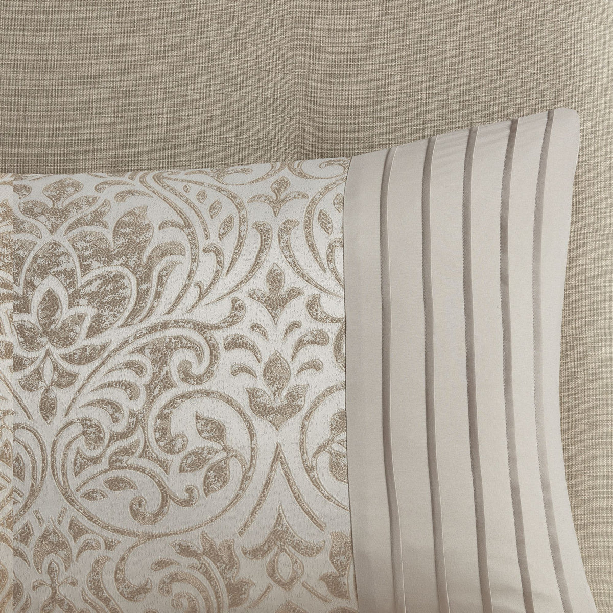 12 Piece Jacquard Comforter Set with Bed Sheets