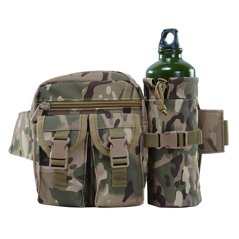 Camouflage Fishing Multifunctional, Lua Water Bottle Bag, Worker Waist Pack, Sports Outdoor Tactical Men's Waist Packs