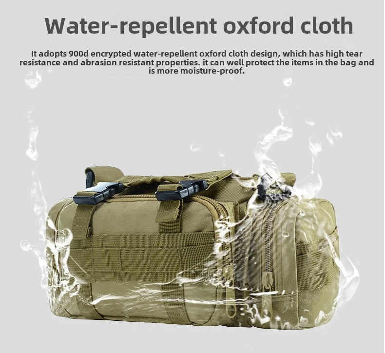 Men's Shoulder Photography Camera Bag Multifunctional Crossbody Tactical Outdoor Waterproof Sports Waist Bag