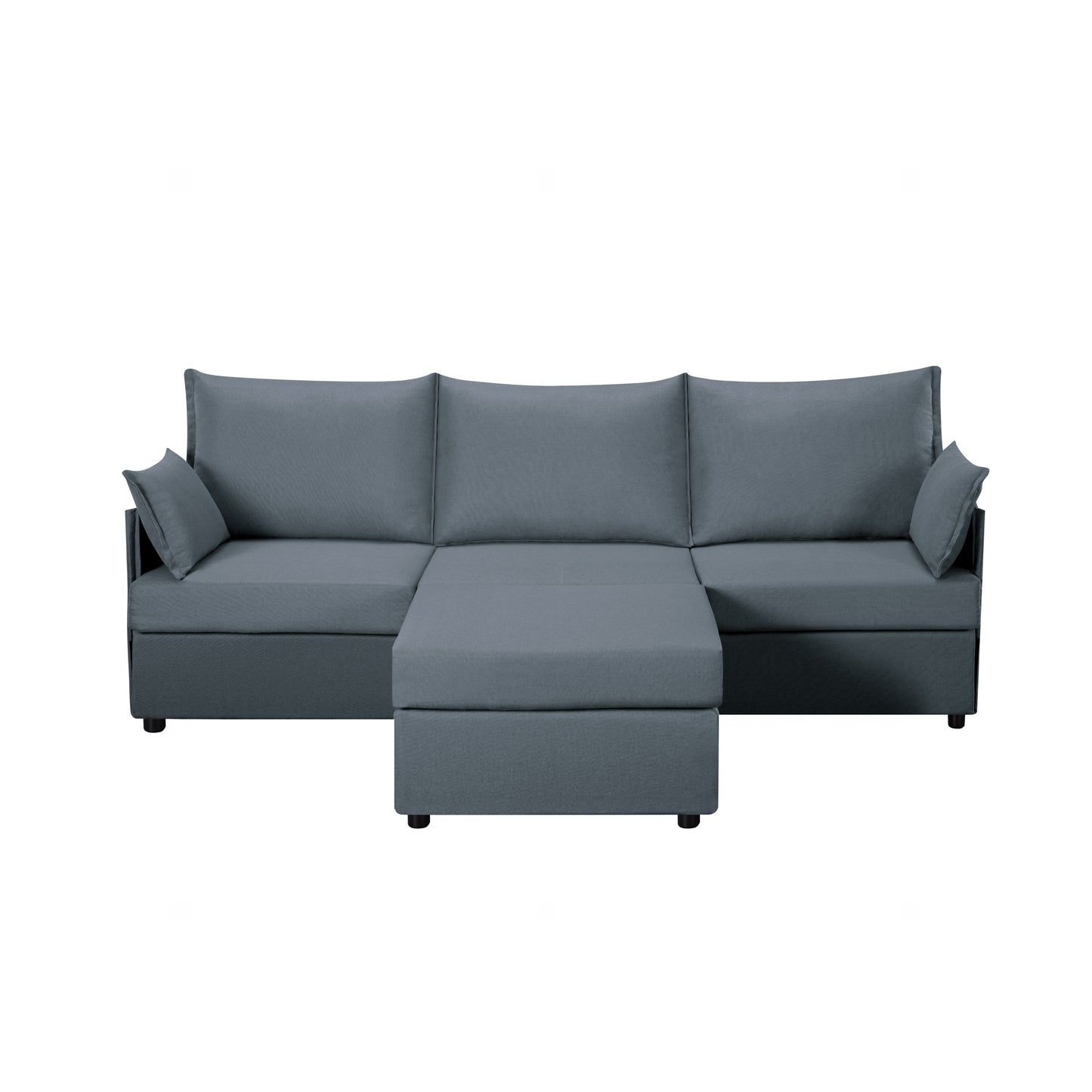 93.7' Sectional Sofa with ottoman