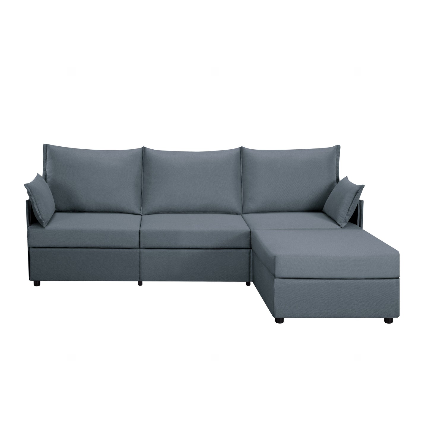 93.7' Sectional Sofa with ottoman