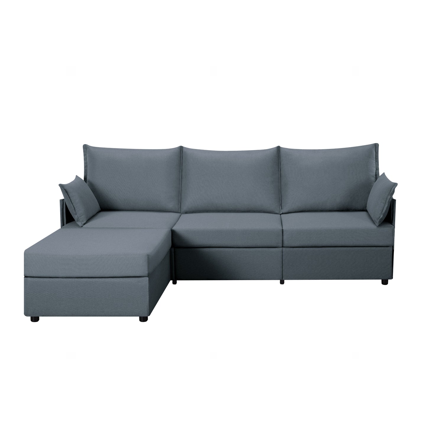 93.7' Sectional Sofa with ottoman