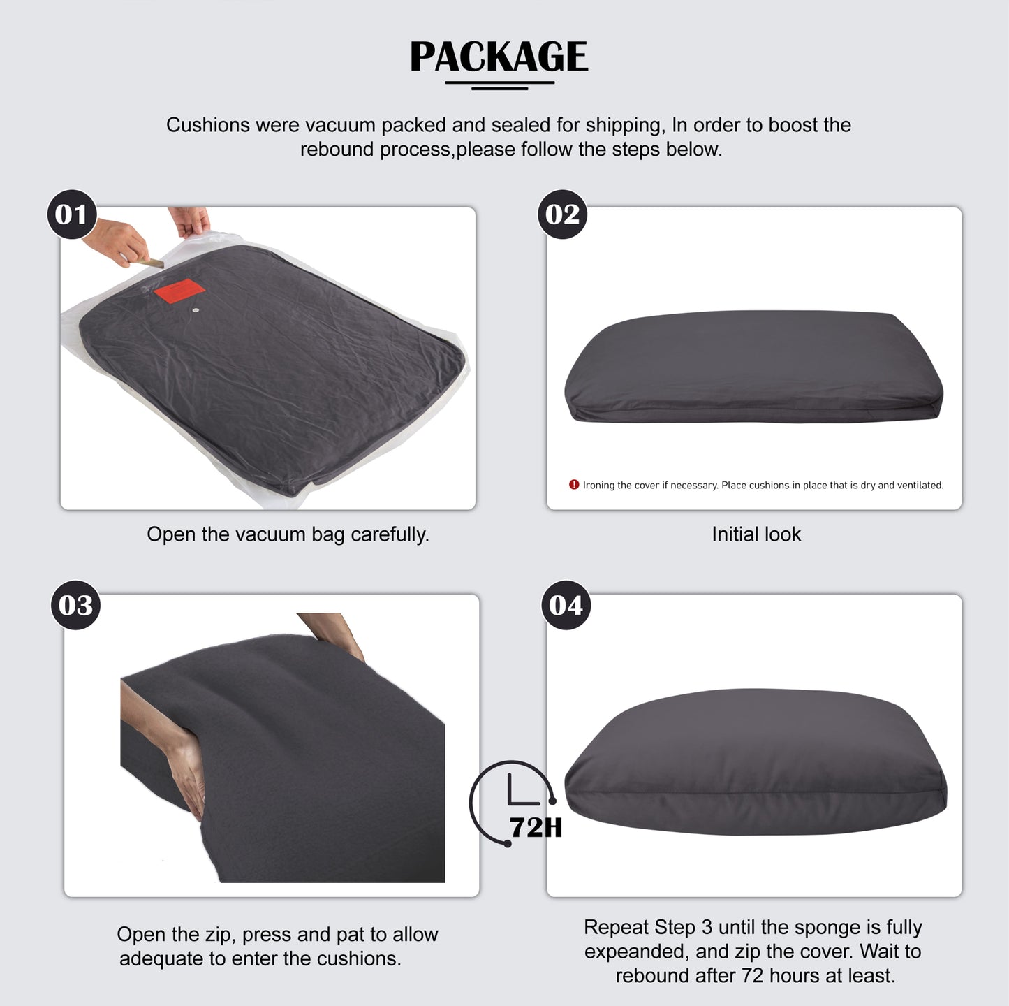 93.7' Sectional Sofa with ottoman