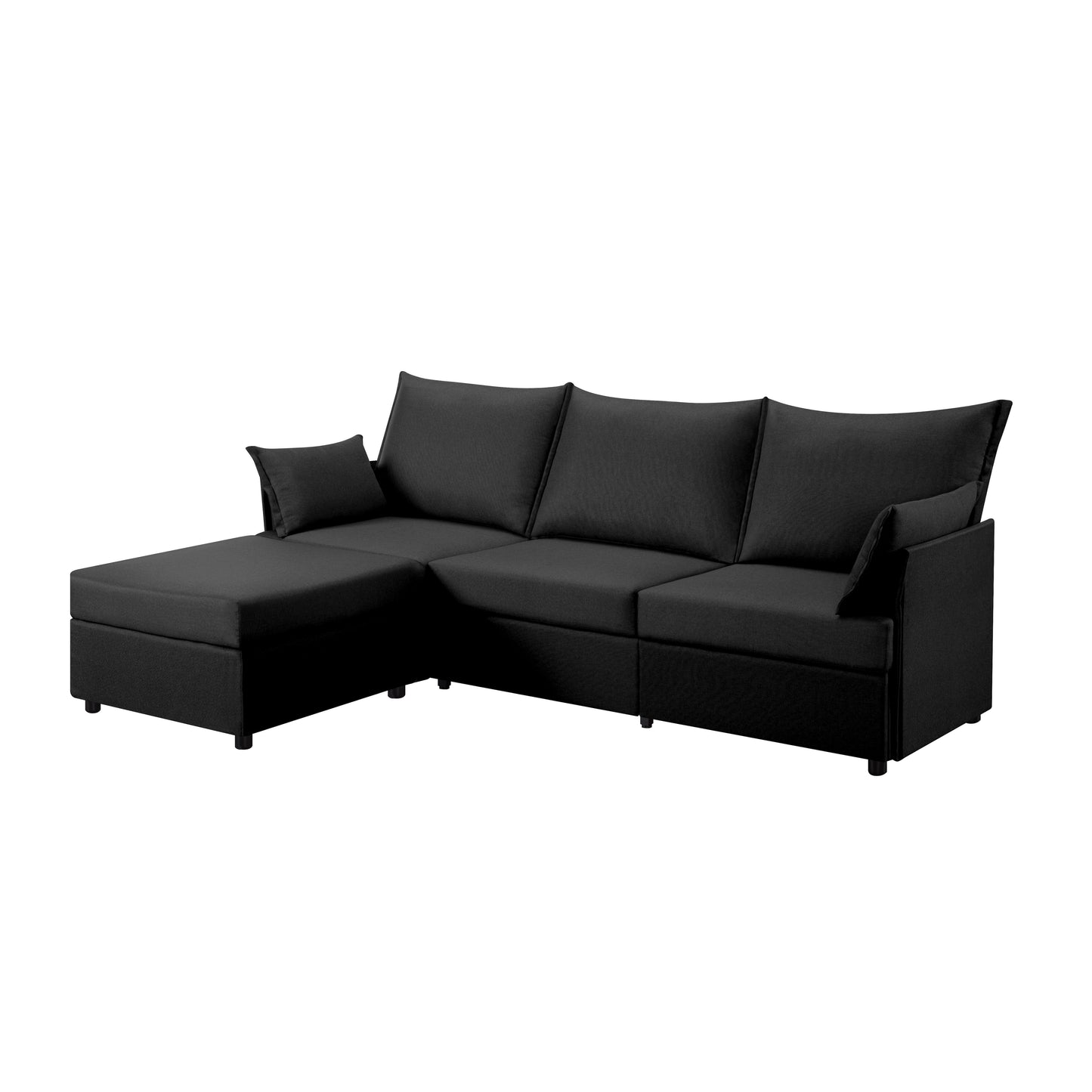 93.7' Sectional Sofa with ottoman