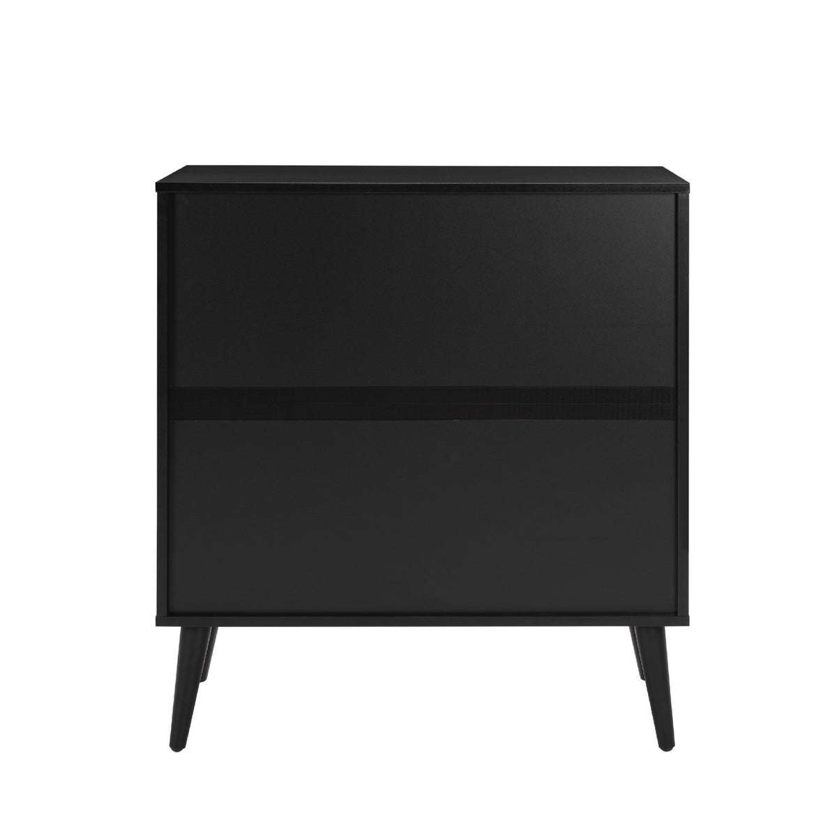 Accent Cabinet with Adjustable Shelf, Kitchen Storage Cabinet with Herringbone Design, Black Sideboard for Living Room, Kitchen, Entryway