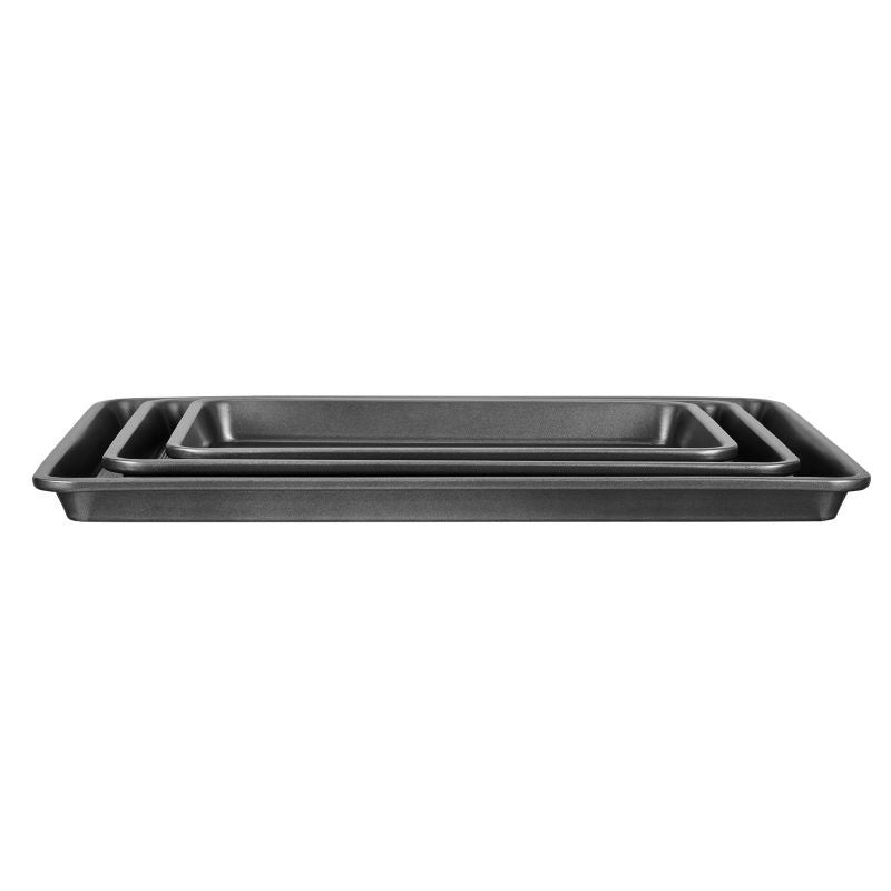 Nonstick Baking Pan Set 3-Piece for Household Cooking