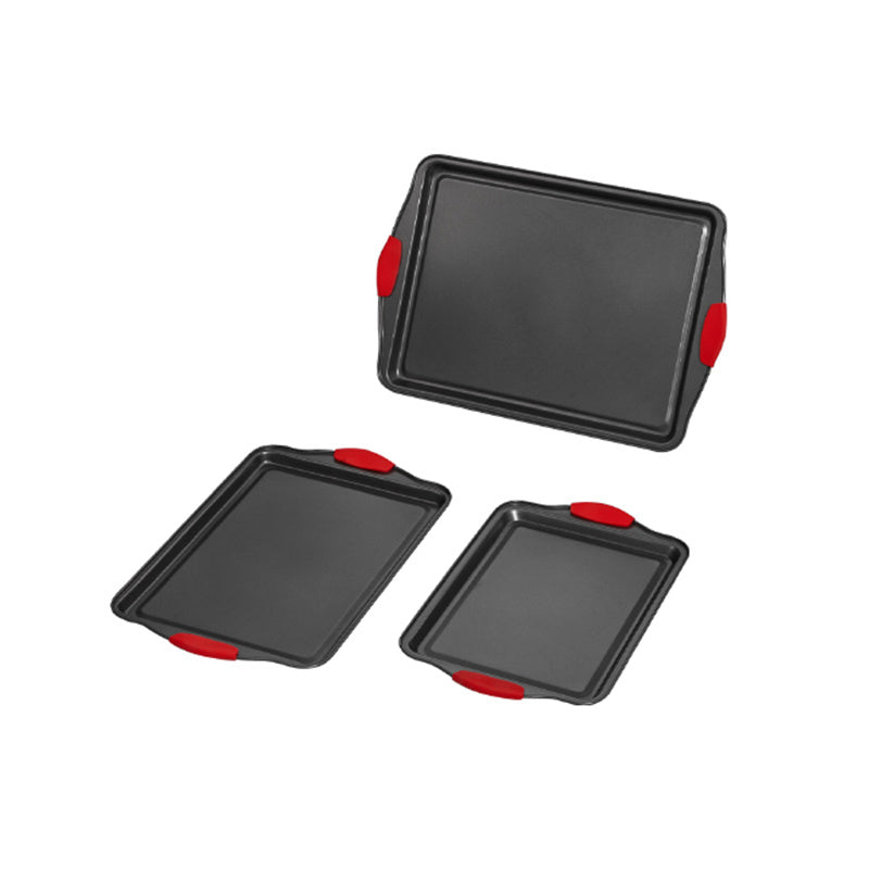 Nonstick Baking Pan Set 3-Piece for Household Cooking