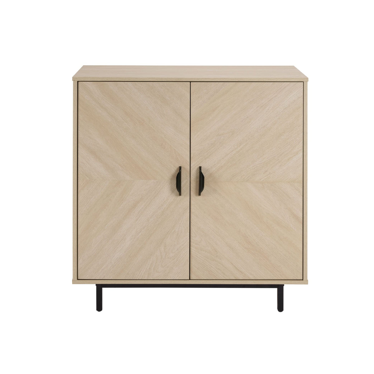 Storage Cabinet with Doors, Modern Accent Cabinet,Wood Grain Decoratio Buffet Sideboards for Living Room, Kitchen,Enterway